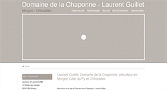 Desktop Screenshot of laurent-guillet.com